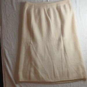 Auditions Women's Skirt Small Cream Color